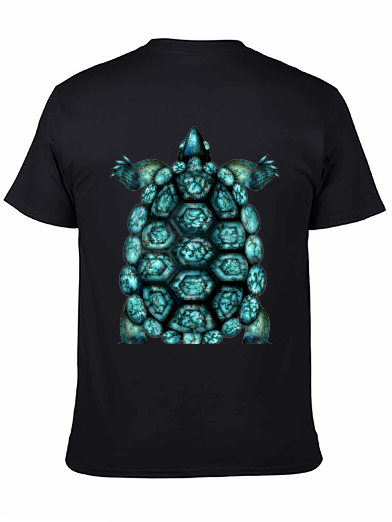 Turtle Shell Graphic Tee - Cool Sea Turtle T-Shirt