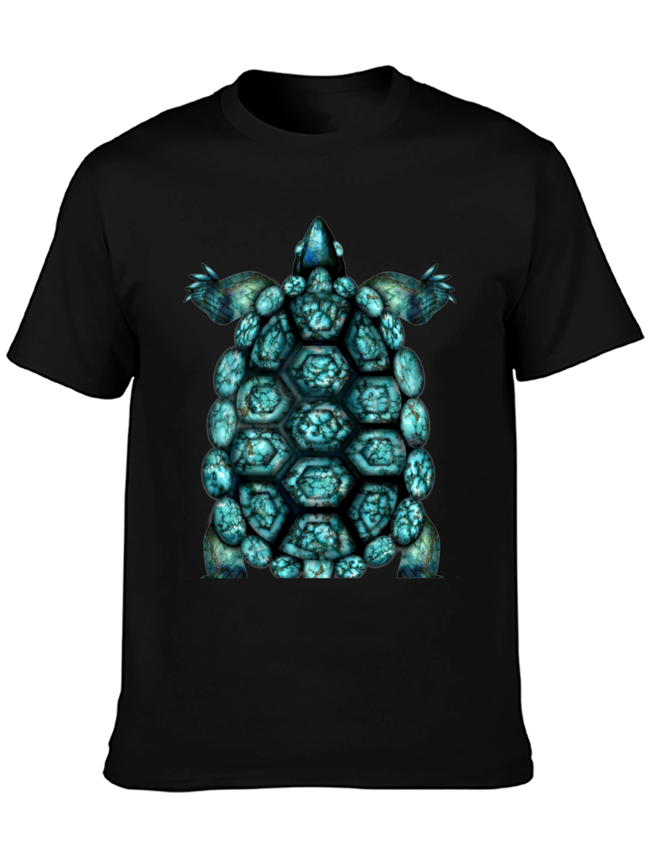 Turtle Shell Graphic Tee - Cool Sea Turtle T-Shirt