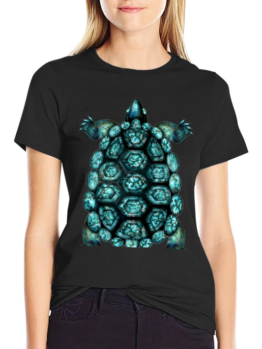Turtle Shell Graphic Tee - Cool Sea Turtle T-Shirt