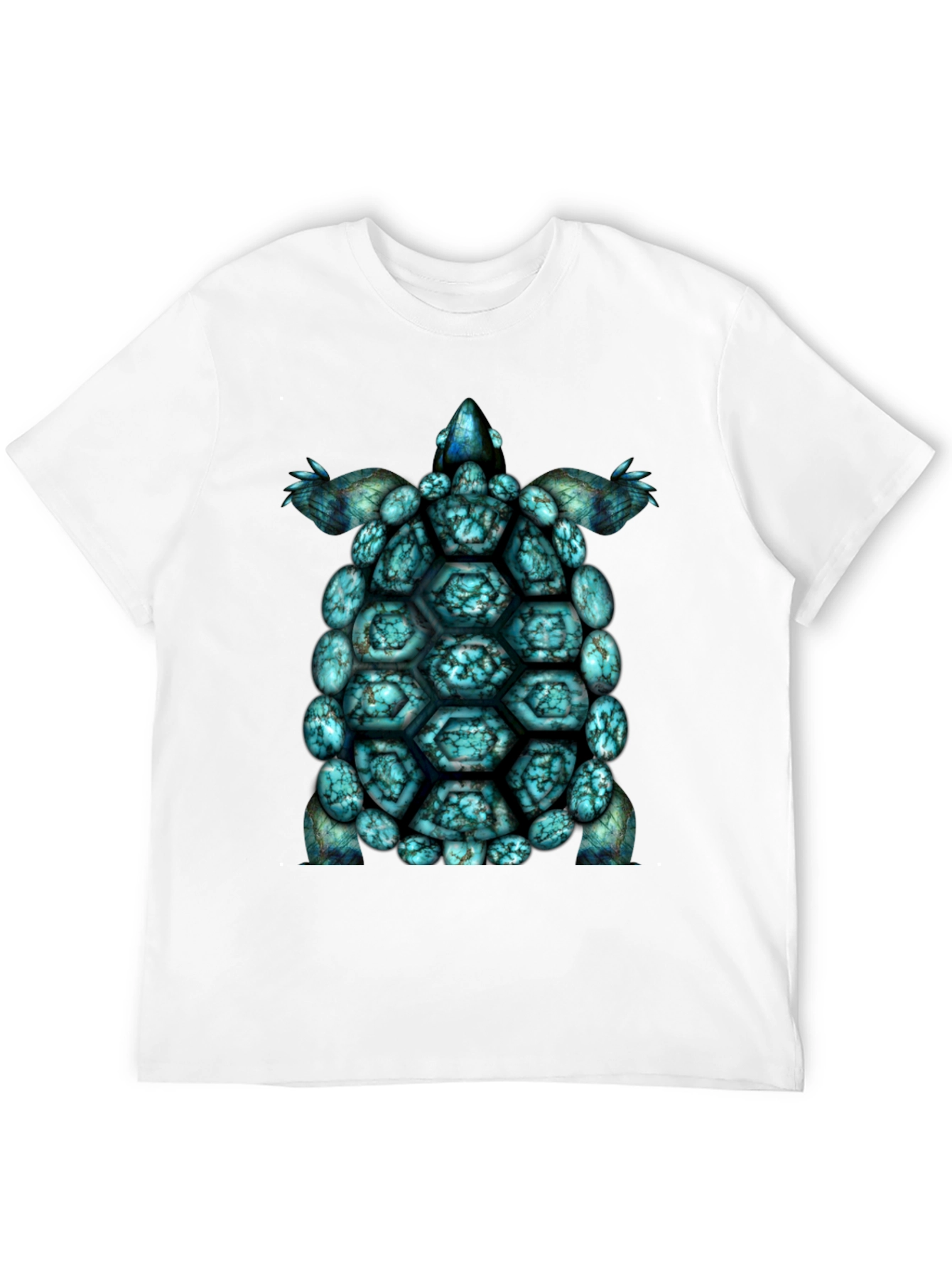 Turtle Shell Graphic Tee - Cool Sea Turtle T-Shirt