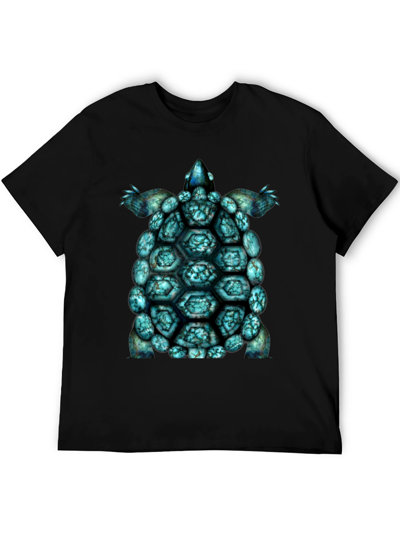 Turtle Shell Graphic Tee - Cool Sea Turtle T-Shirt