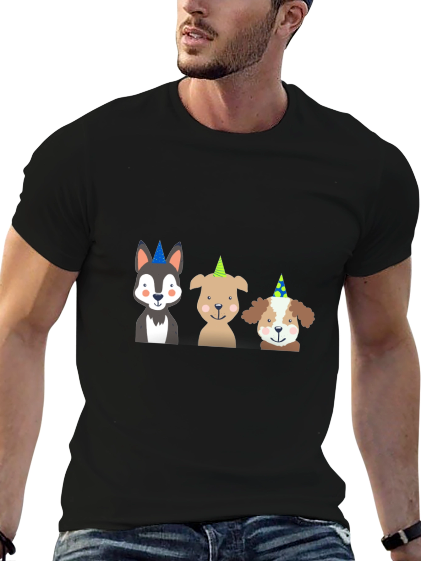 Party Animal Crew Neck T-Shirt