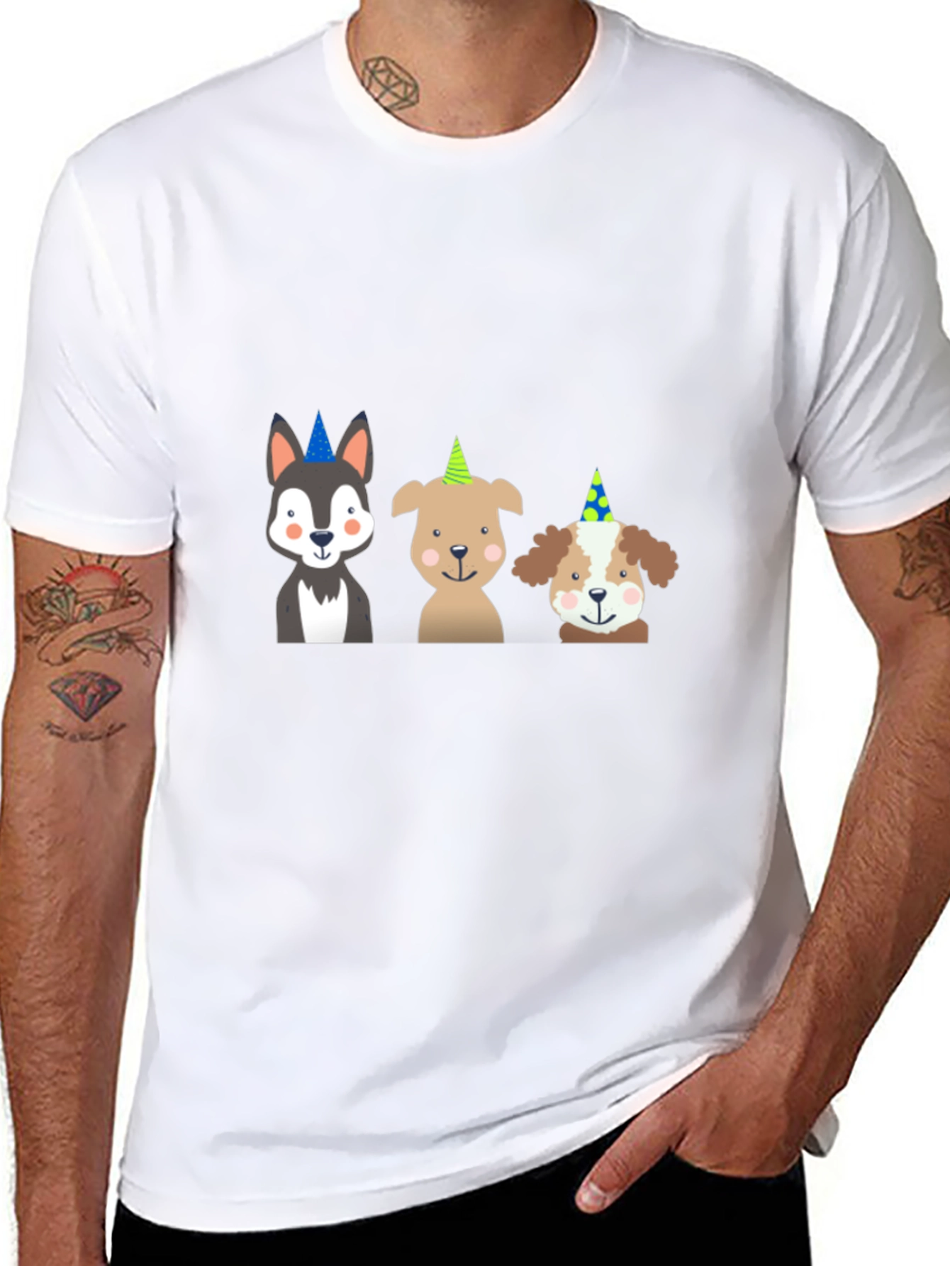 Party Animal Crew Neck T-Shirt
