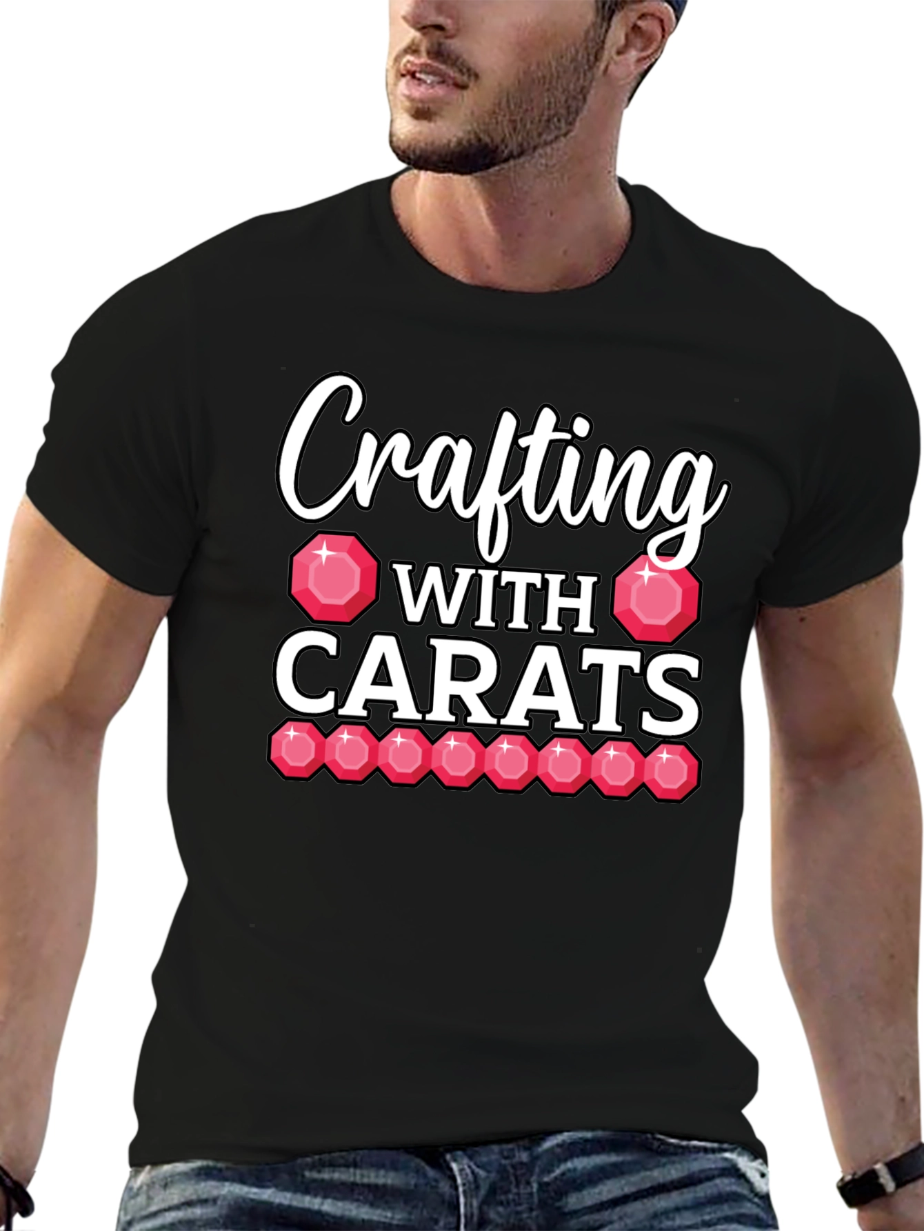 Crafting with Carats Graphic Tee