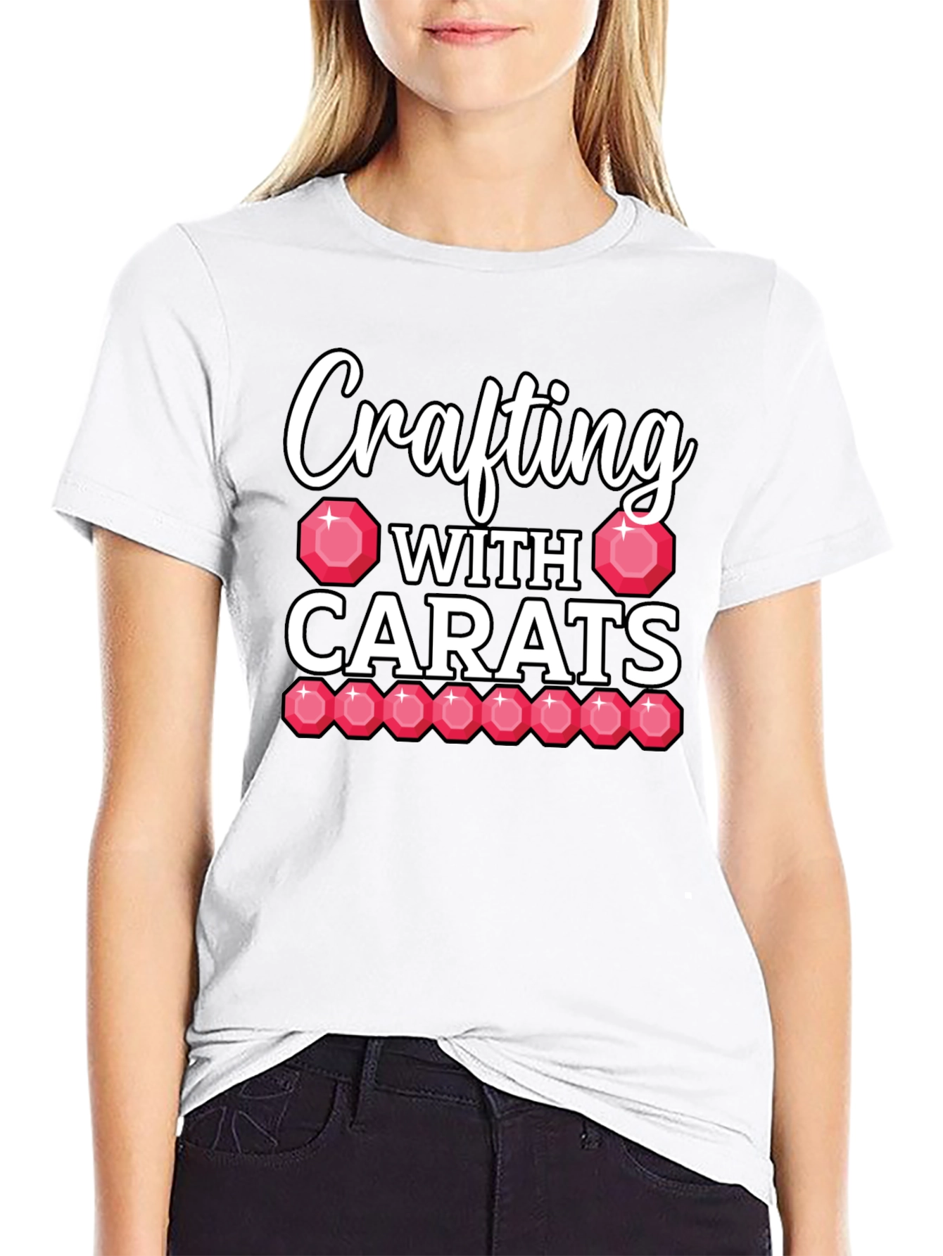 Crafting with Carats Graphic Tee