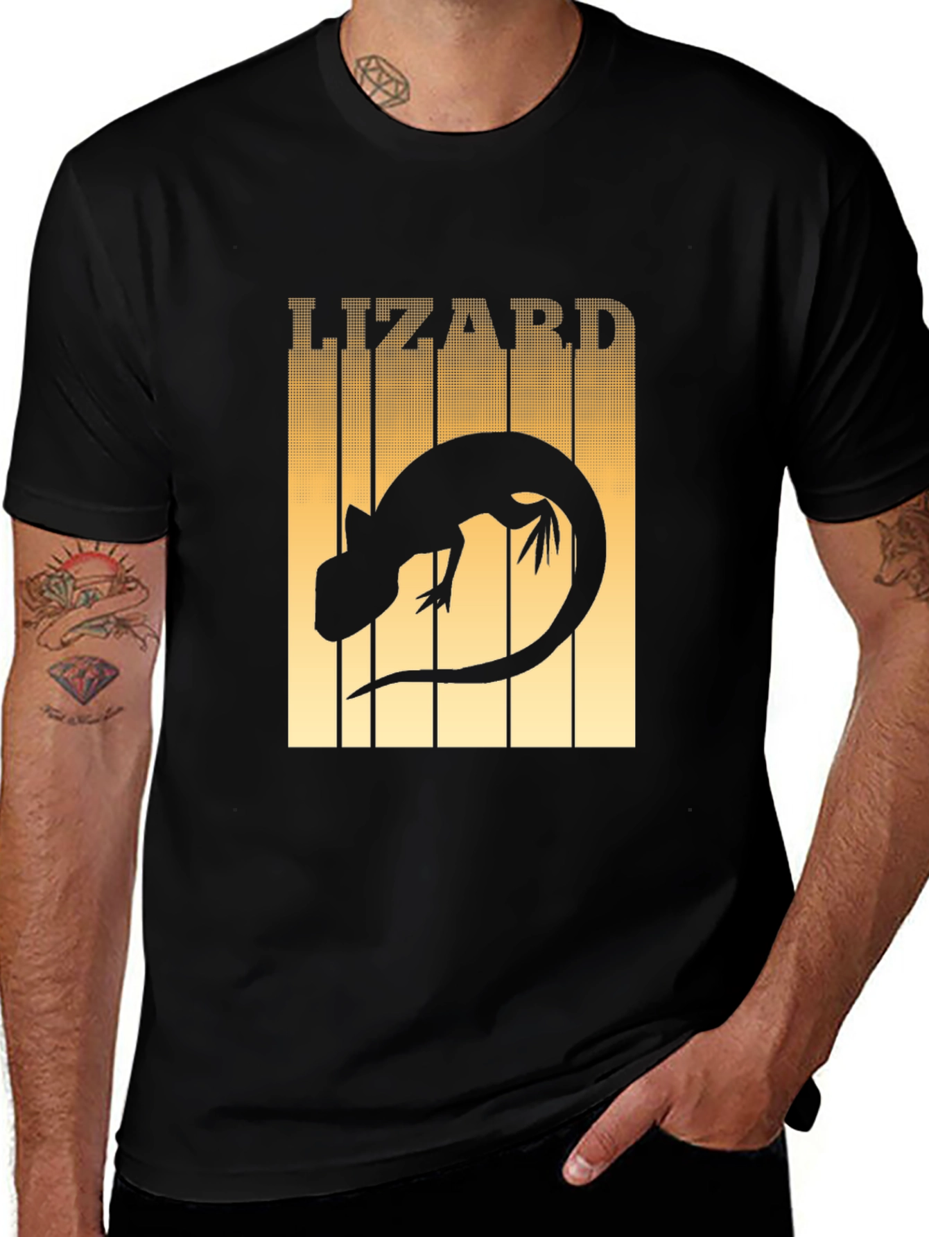 Lizard Graphic T-Shirt - Reptile Lover Tee