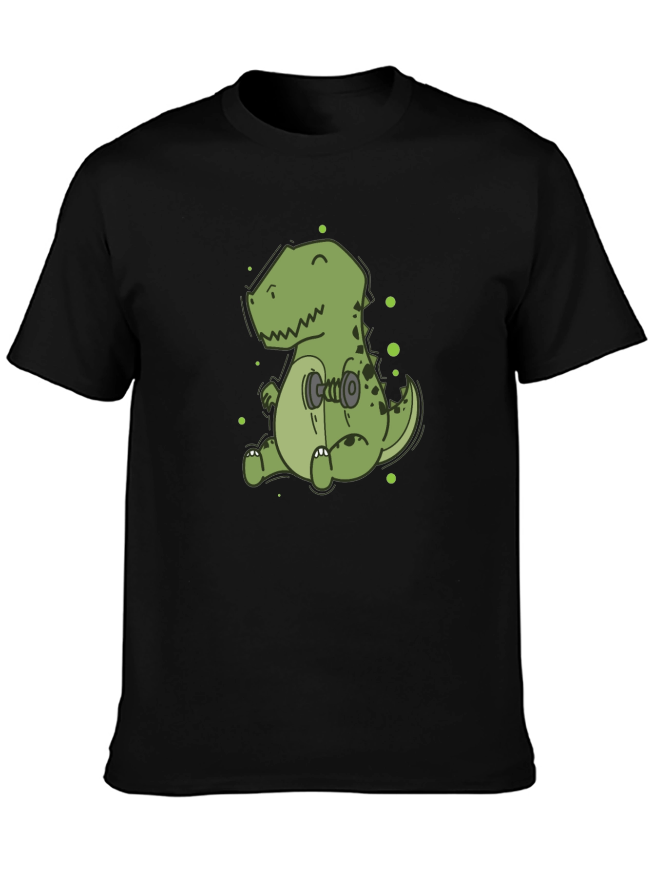 Dino Lifting Weights T-Shirt