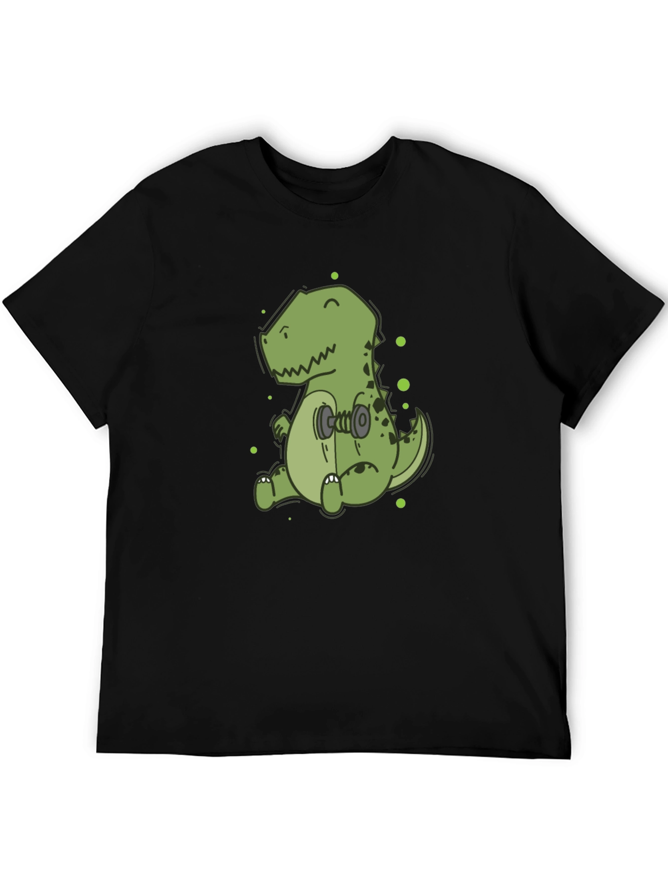 Dino Lifting Weights T-Shirt