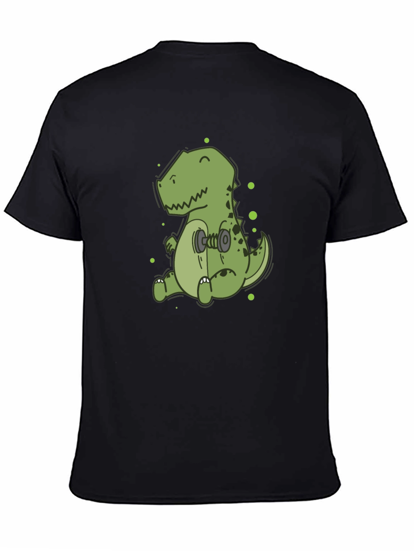 Dino Lifting Weights T-Shirt