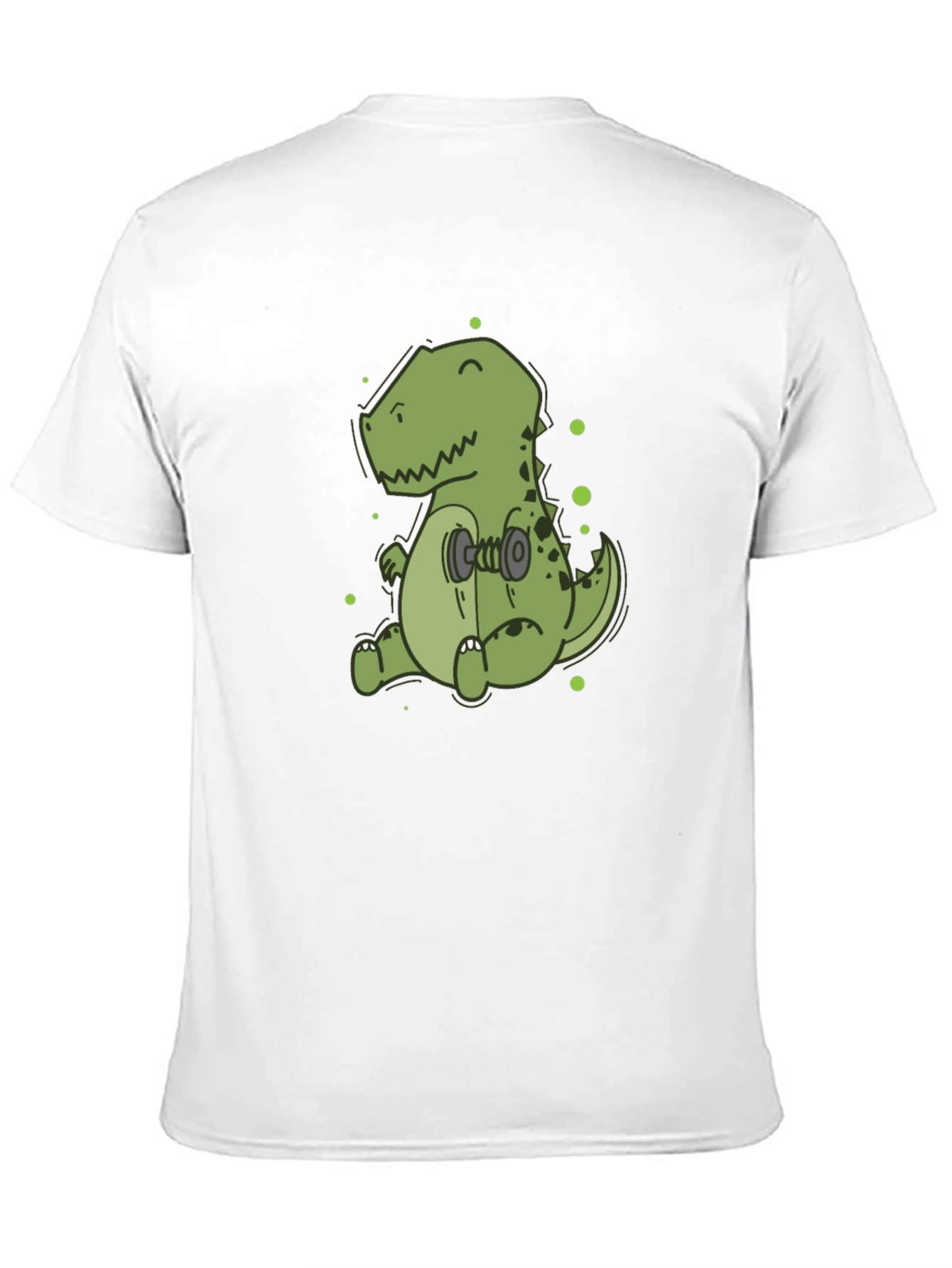 Dino Lifting Weights T-Shirt