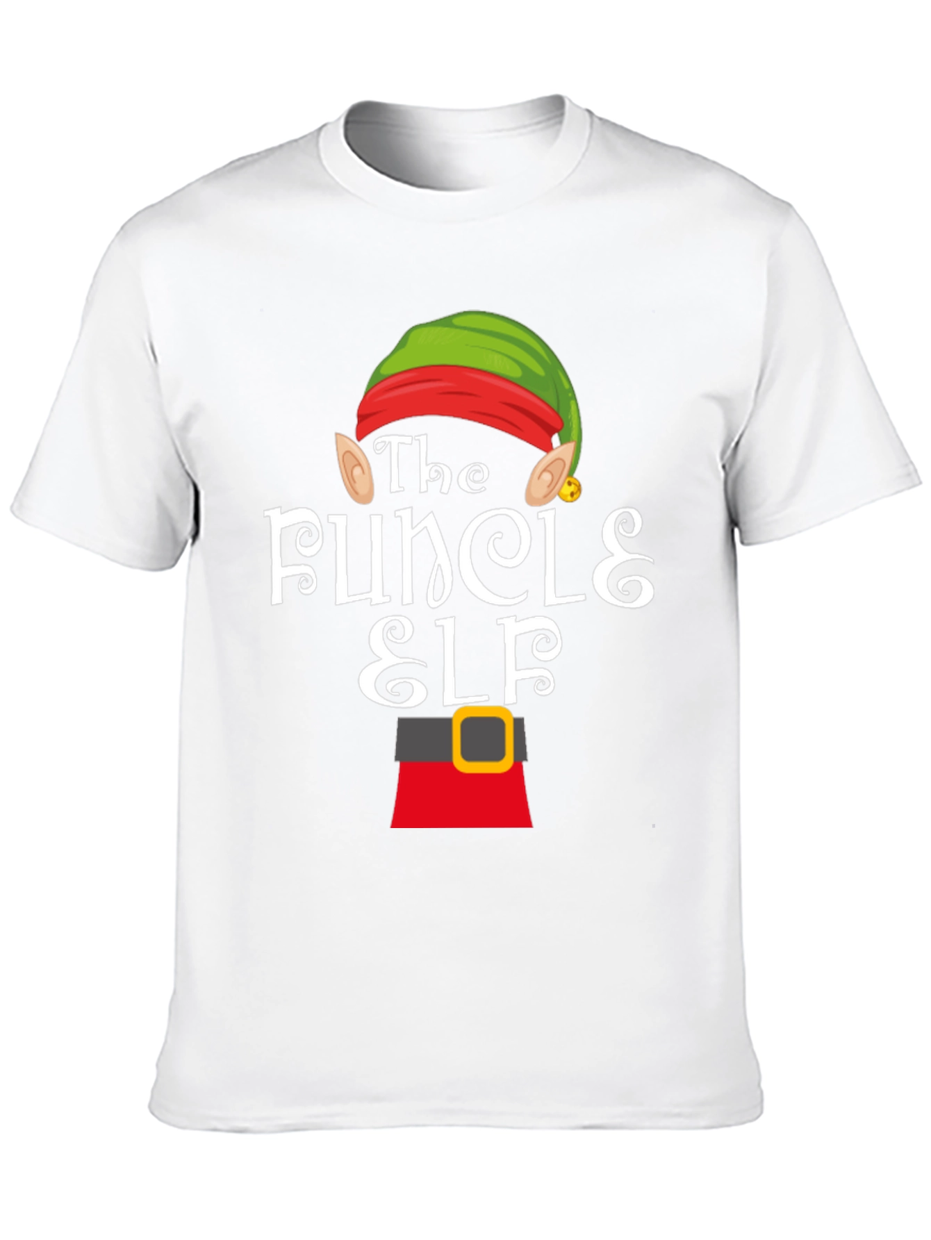 The Funcle Elf Christmas T-Shirt