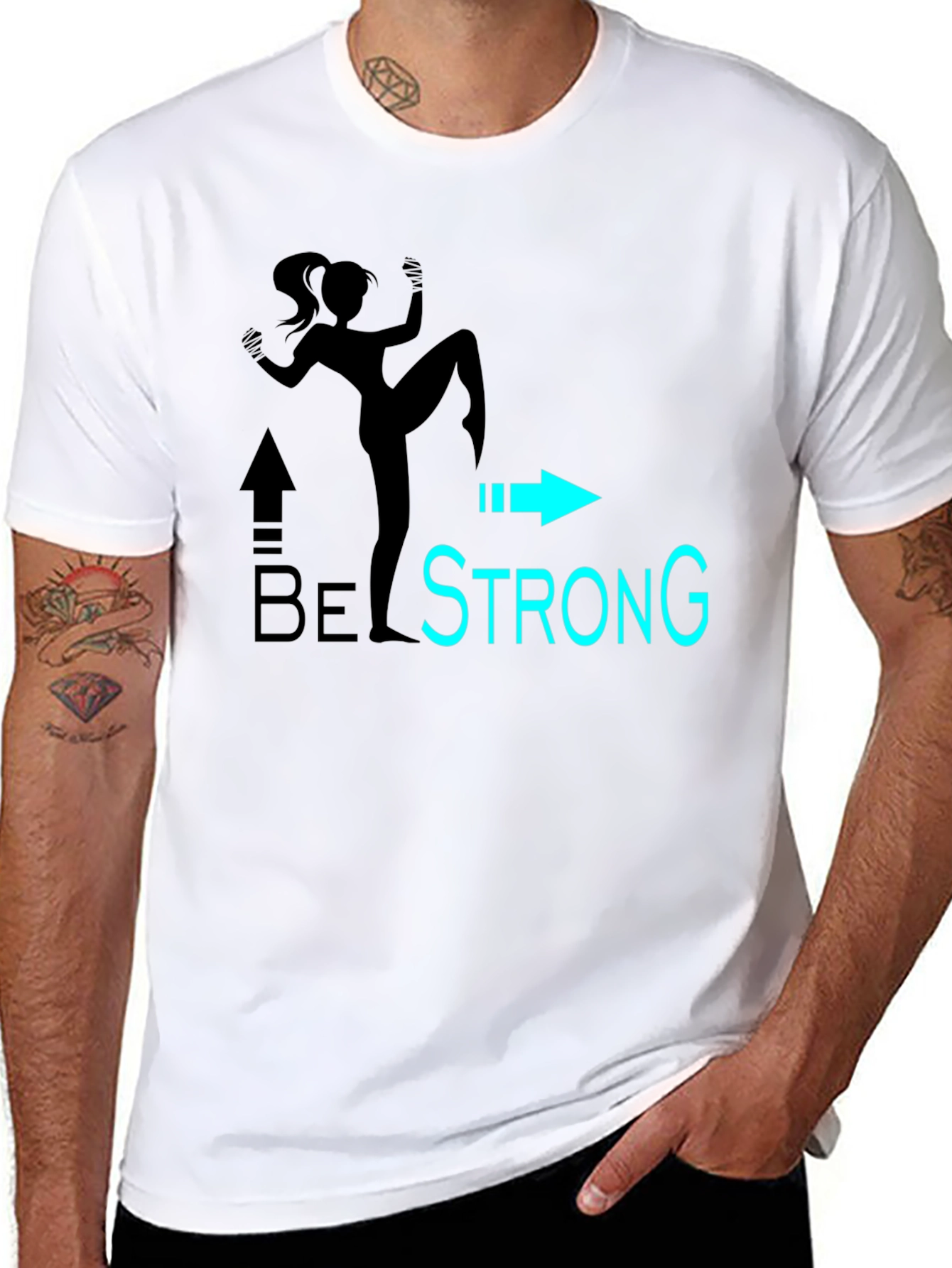 Be Strong Graphic T-Shirt