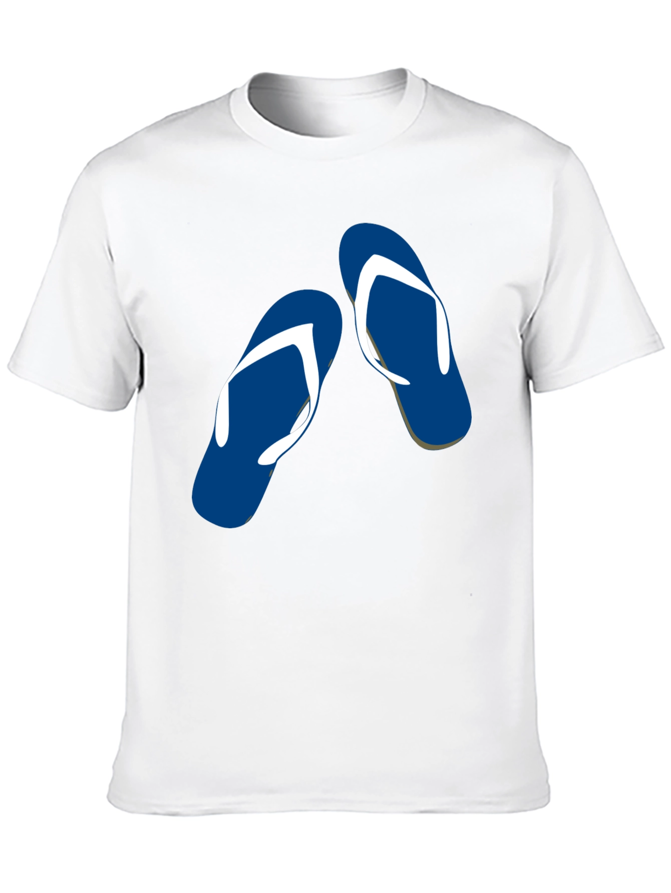 Flip Flop Graphic Tee - Summer Vibes Black T-Shirt