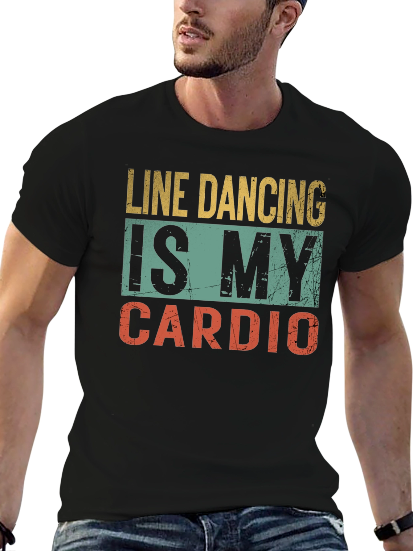 Line Dancing Cardio T-Shirt Funny Dance Tee