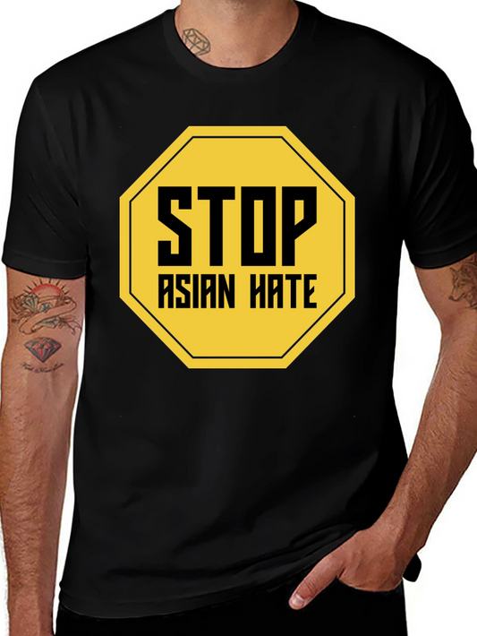 Stop Asian Hate T-Shirt Black