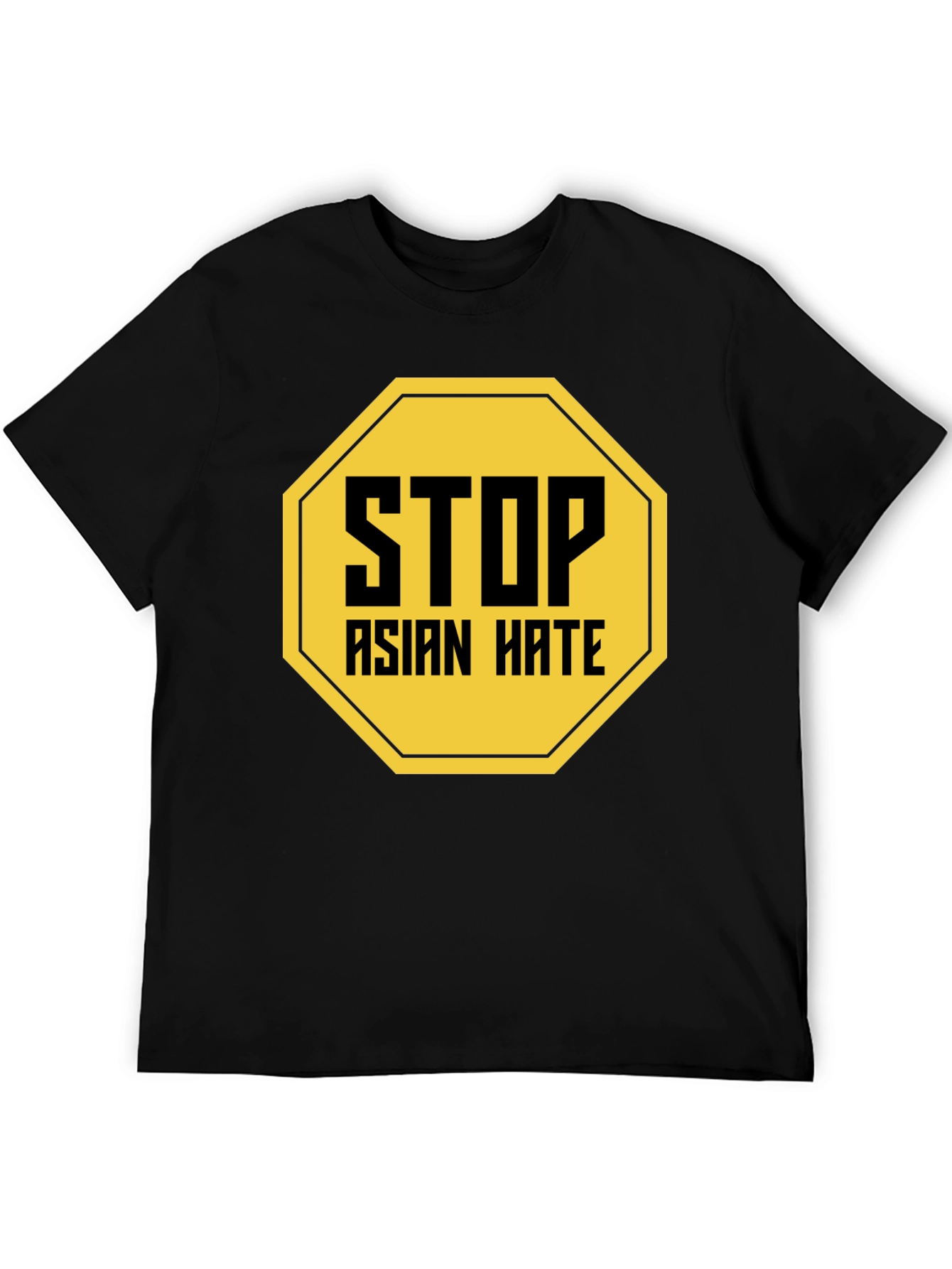 Stop Asian Hate T-Shirt Black