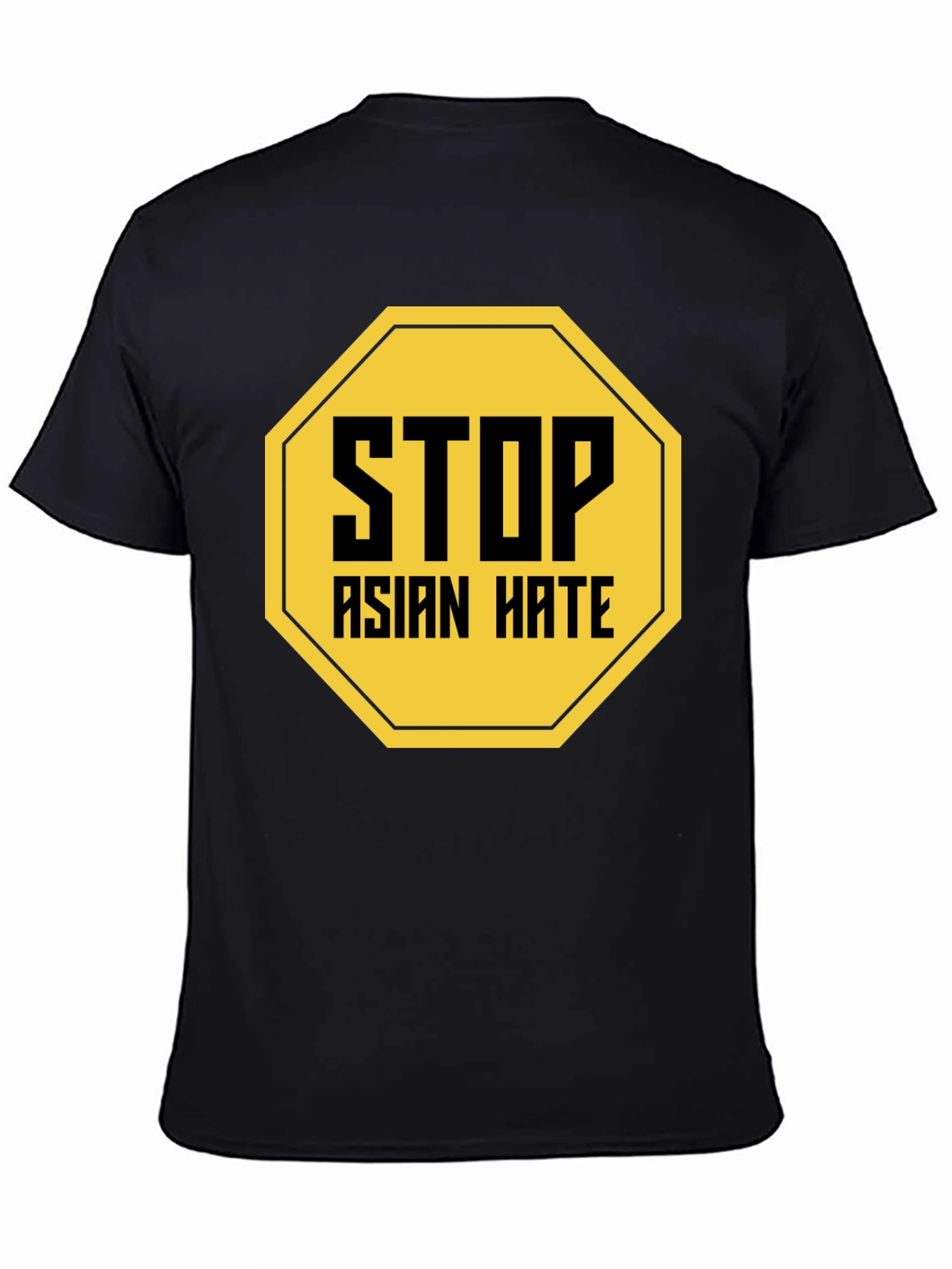 Stop Asian Hate T-Shirt Black