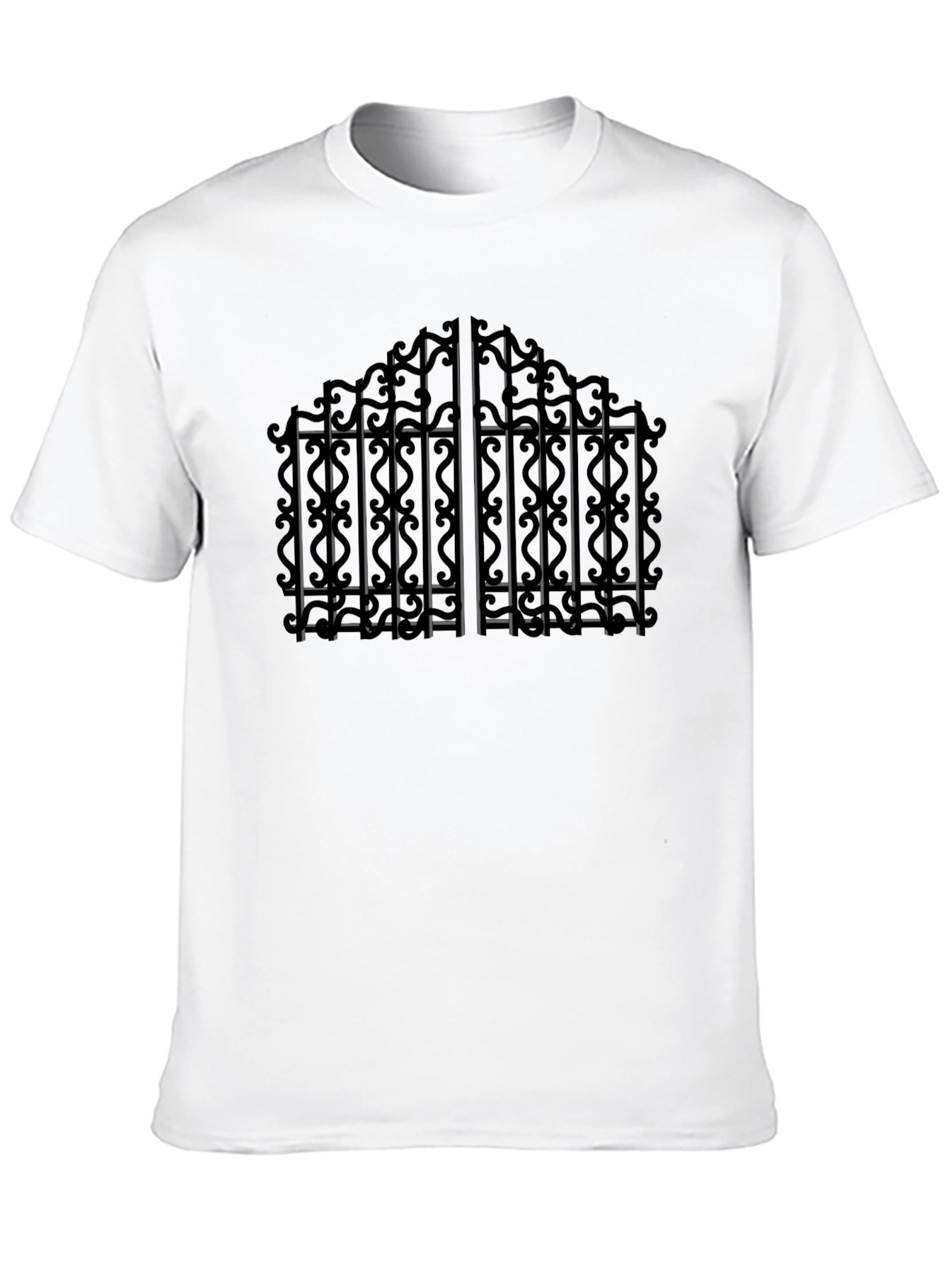 Gothic Gate T-Shirt - Unique Graphic Tee