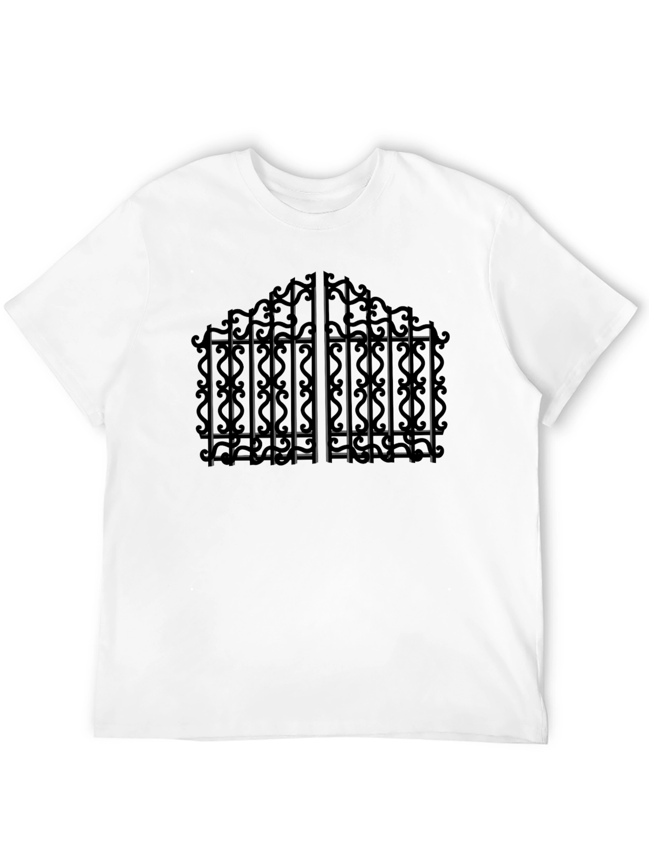 Gothic Gate T-Shirt - Unique Graphic Tee