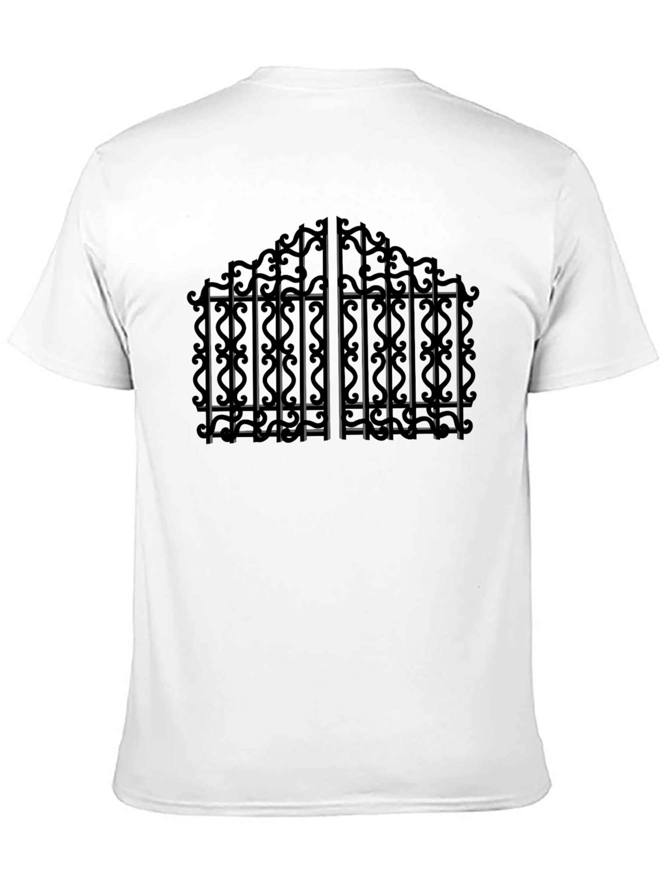 Gothic Gate T-Shirt - Unique Graphic Tee