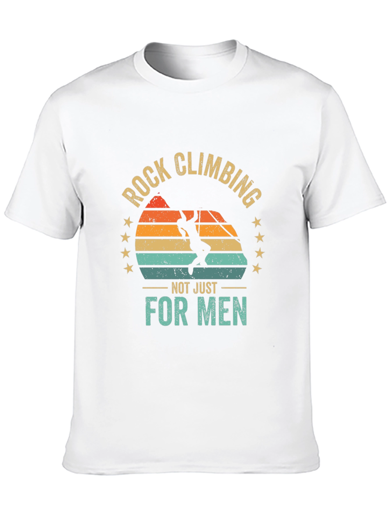Rock Climbing T-Shirt: Not Just For Men