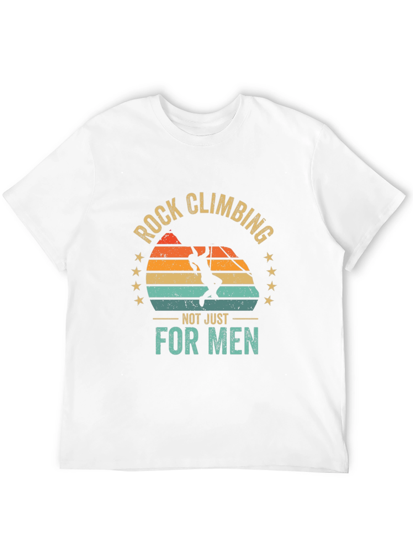 Rock Climbing T-Shirt: Not Just For Men