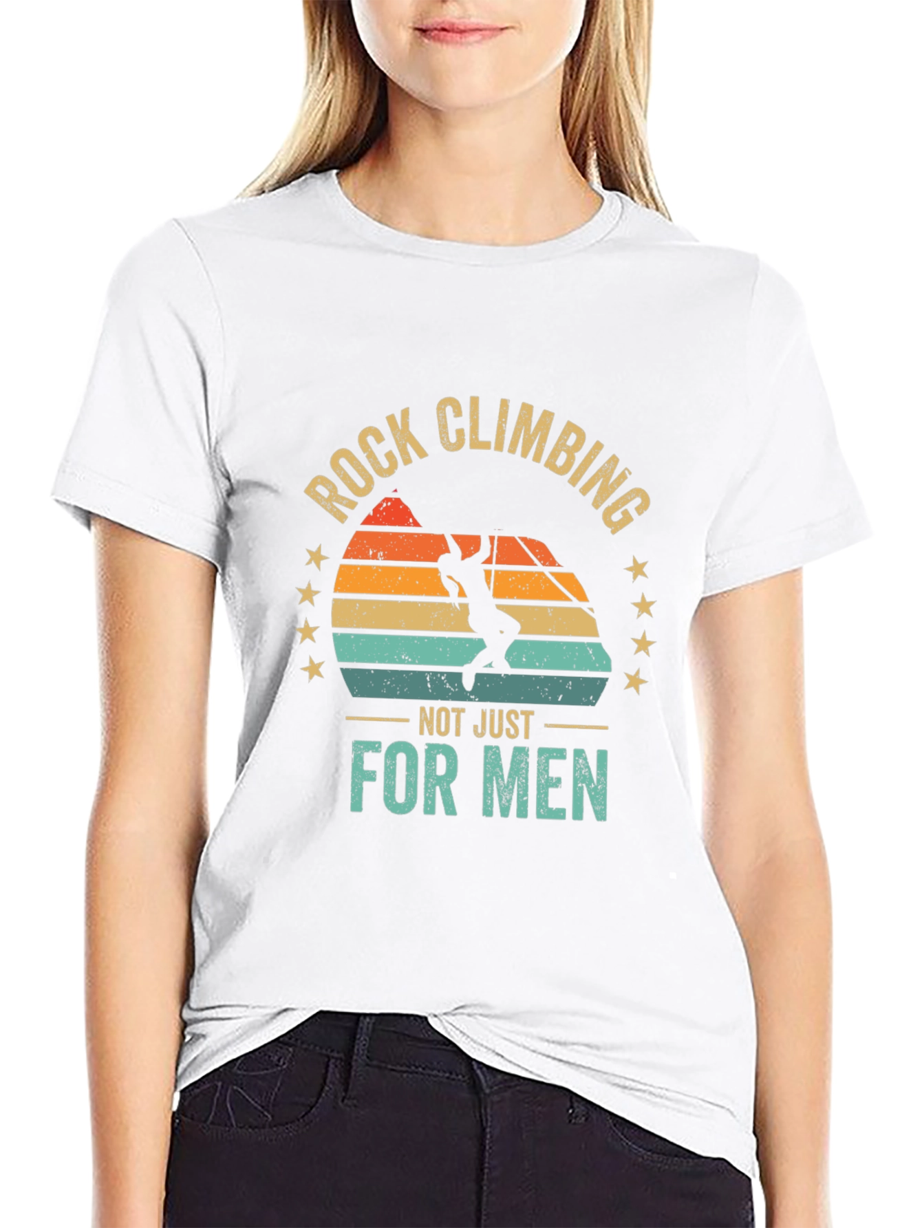 Rock Climbing T-Shirt: Not Just For Men