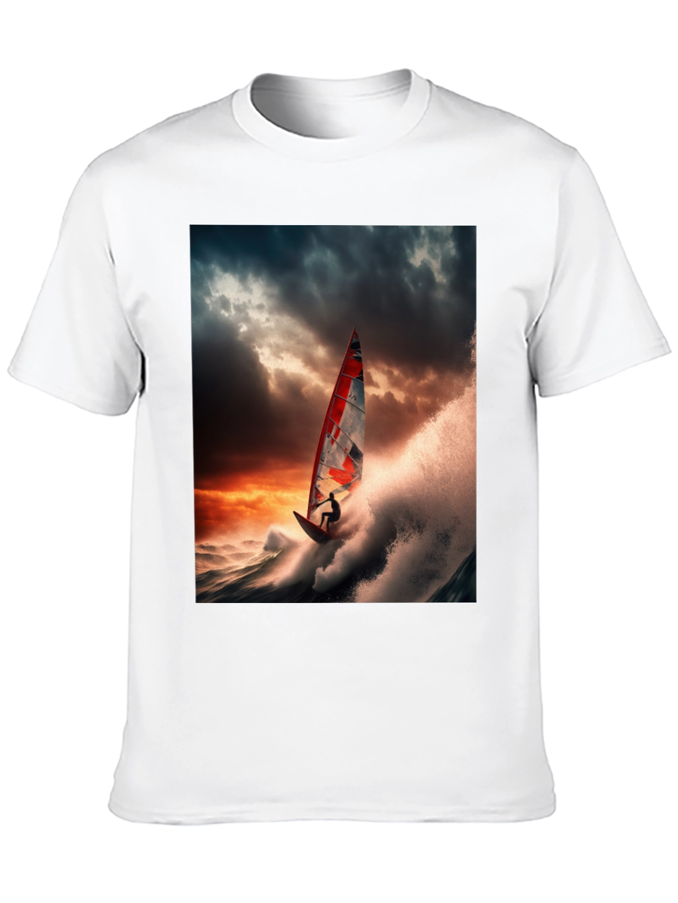 Windsurfer Graphic Tee - Ride the Wave in Style!