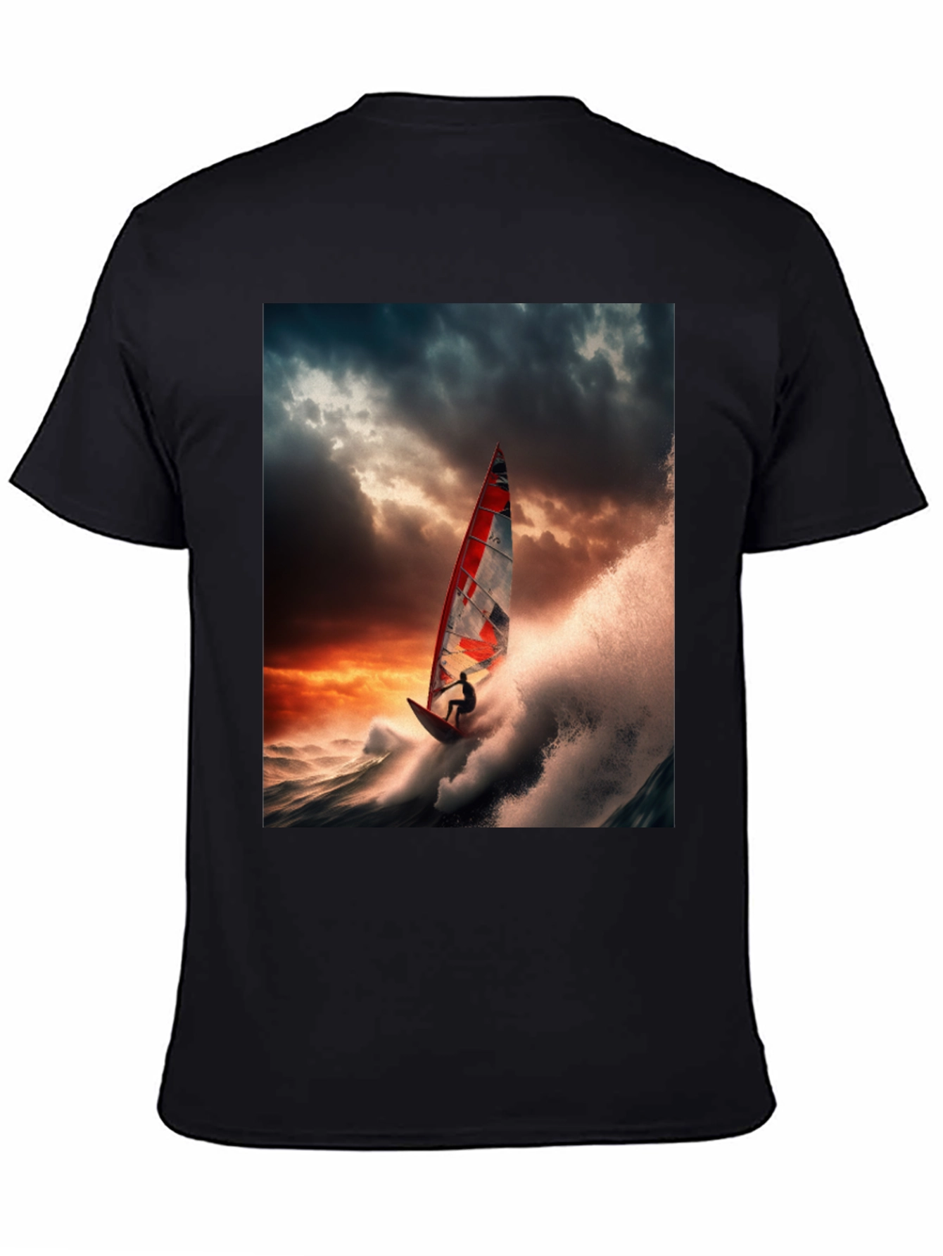 Windsurfer Graphic Tee - Ride the Wave in Style!