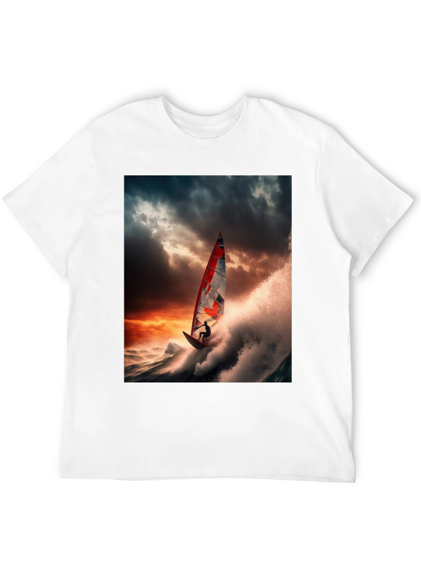Windsurfer Graphic Tee - Ride the Wave in Style!