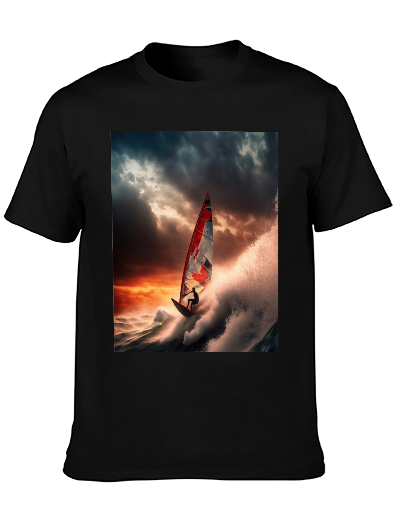 Windsurfer Graphic Tee - Ride the Wave in Style!