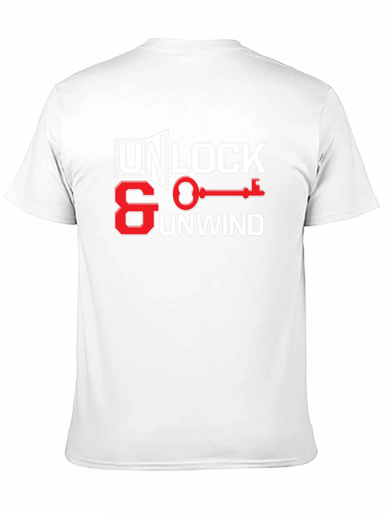 Unlock & Unwind Graphic Tee - Relaxed Style