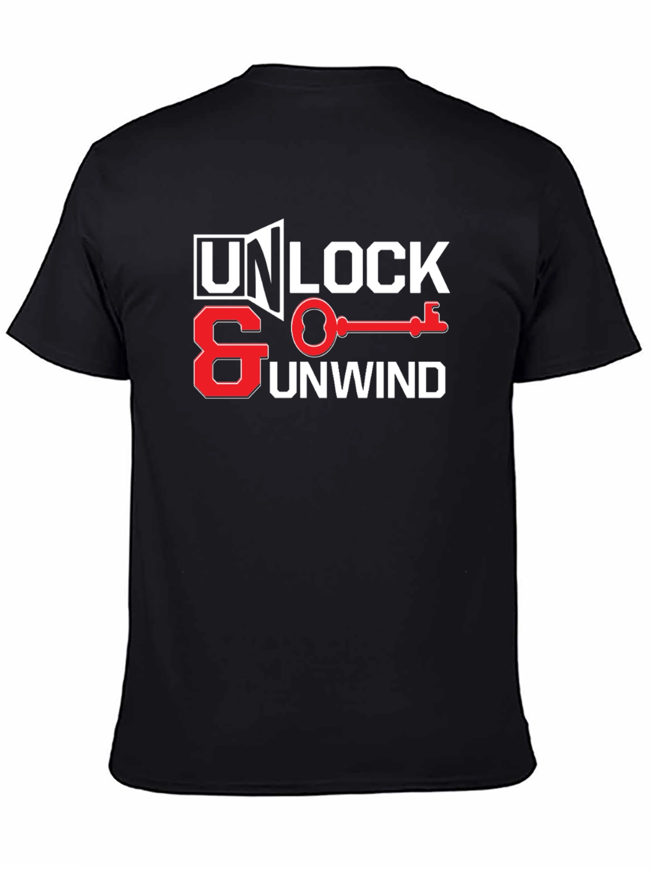 Unlock & Unwind Graphic Tee - Relaxed Style