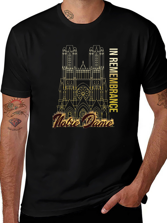 Notre Dame Remembrance Graphic Tee
