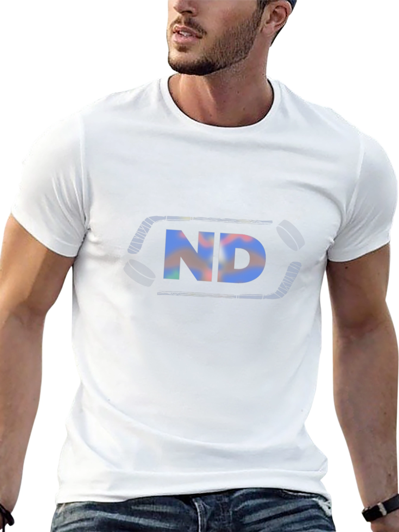 ND Hockey Graphic T-Shirt