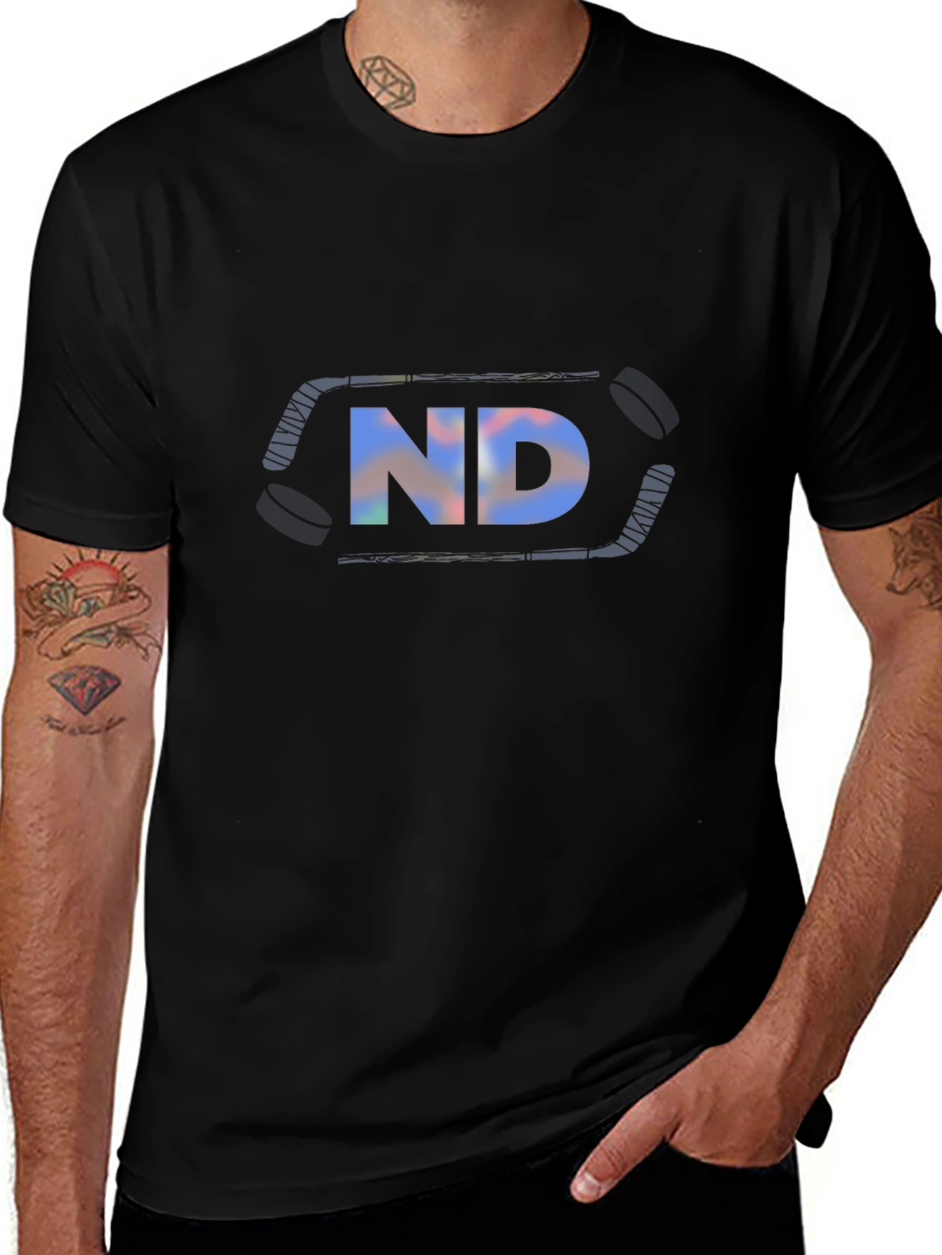 ND Hockey Graphic T-Shirt