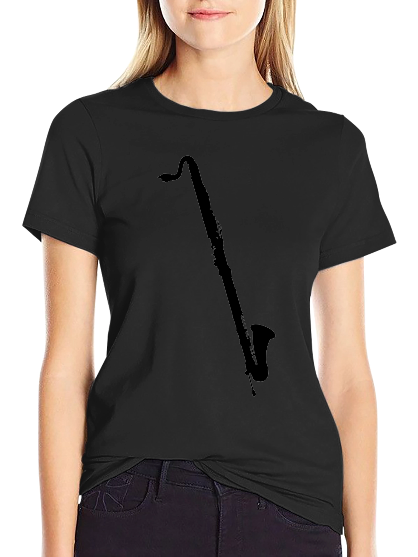 Black Bass Clarinet T-Shirt