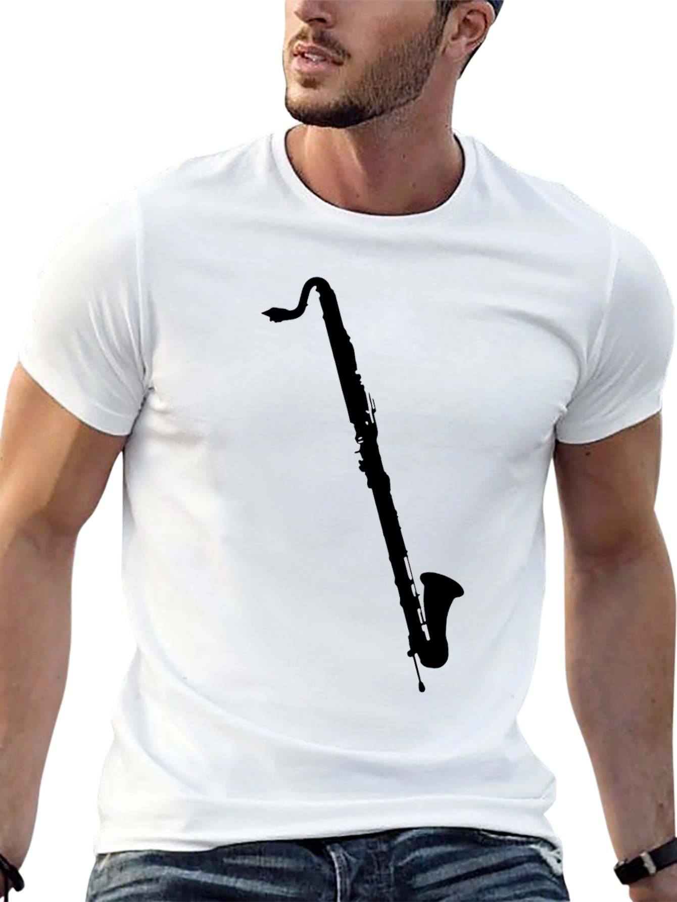 Black Bass Clarinet T-Shirt