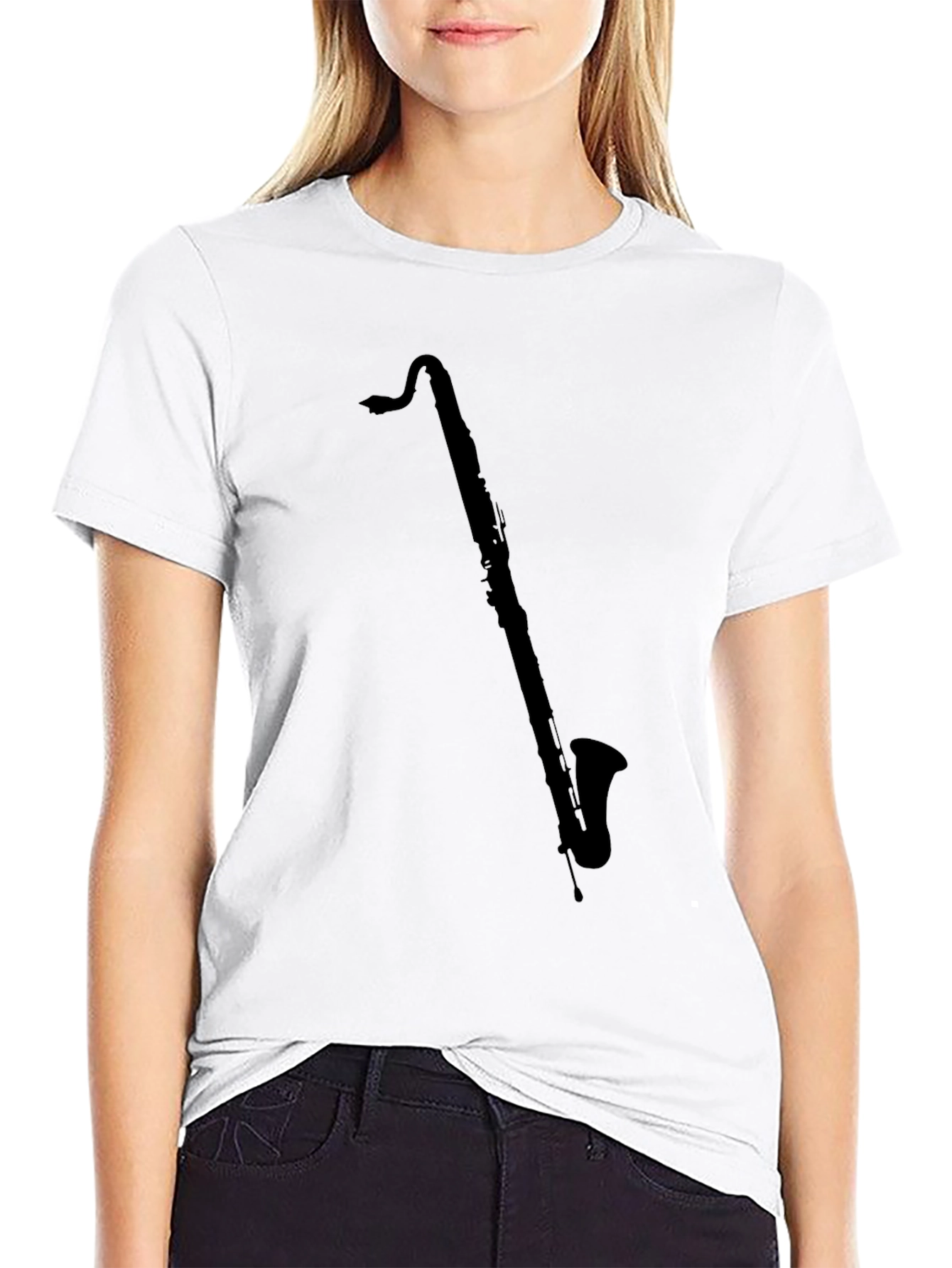 Black Bass Clarinet T-Shirt