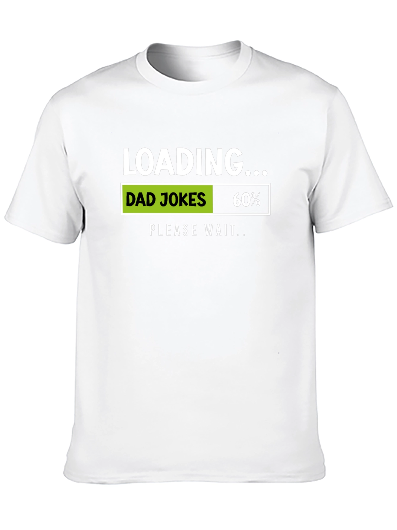 Dad Jokes Loading Funny Graphic T-Shirt