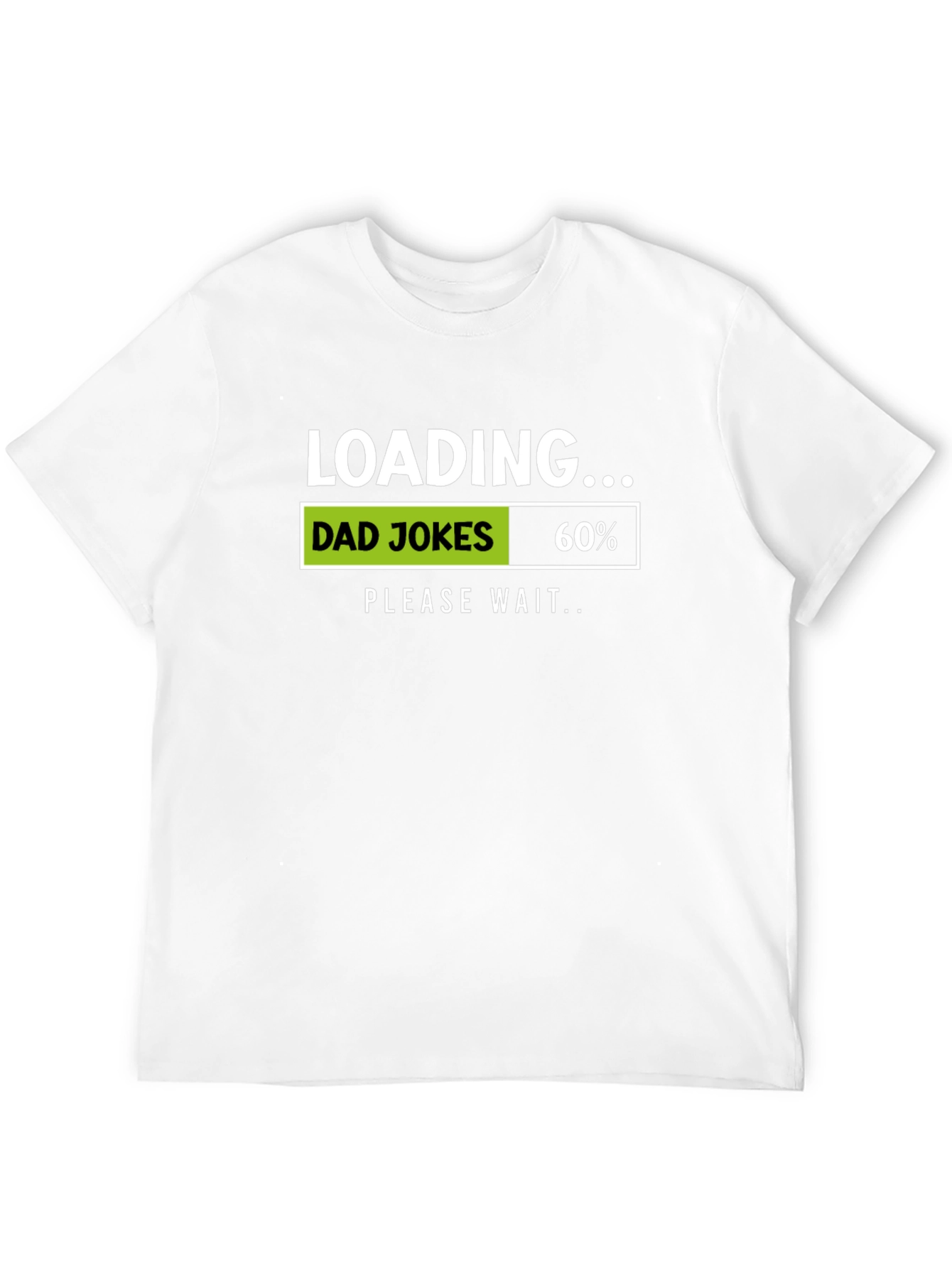 Dad Jokes Loading Funny Graphic T-Shirt