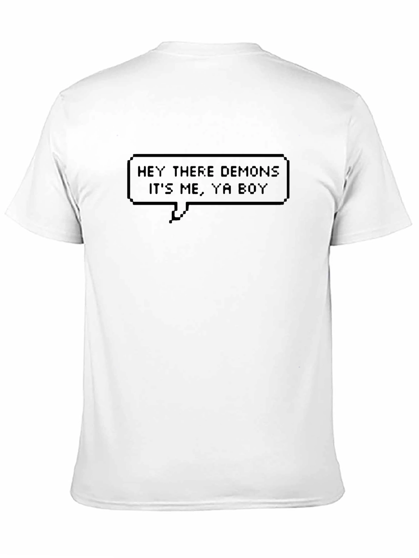 Hey There Demons T-Shirt - Black Graphic Tee