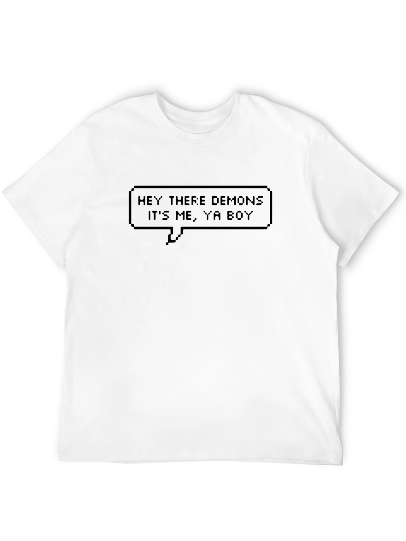 Hey There Demons T-Shirt - Black Graphic Tee