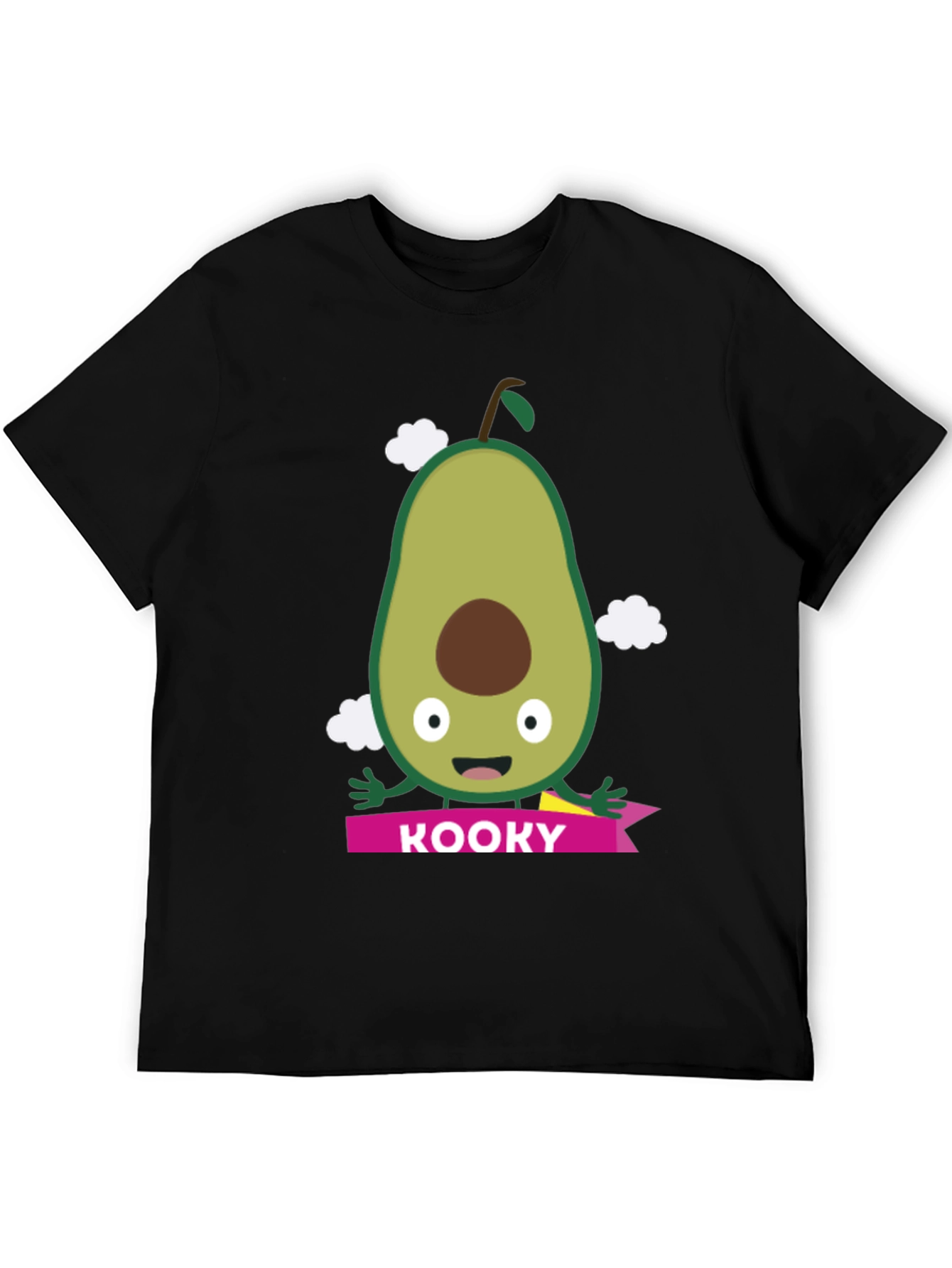 Kooky Avocado Graphic T-Shirt - Trendy Fruit Tee