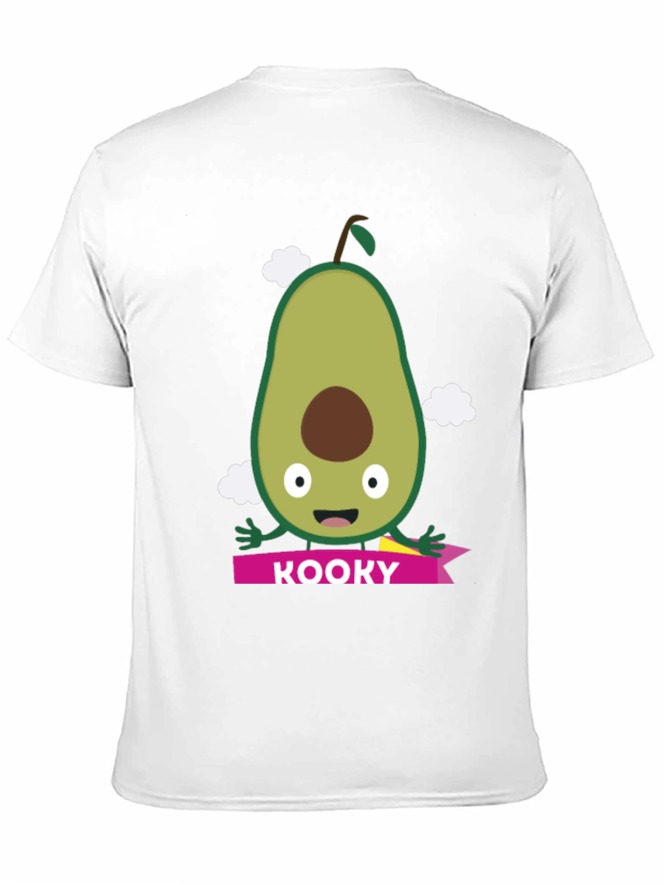 Kooky Avocado Graphic T-Shirt - Trendy Fruit Tee