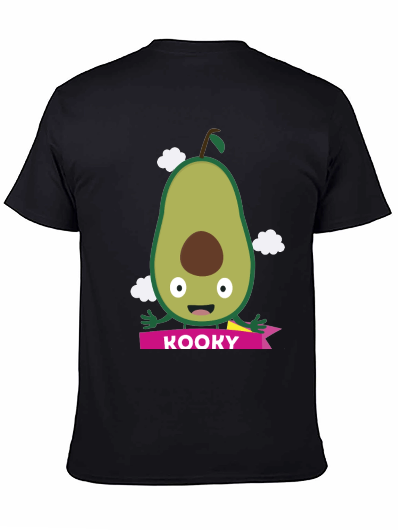 Kooky Avocado Graphic T-Shirt - Trendy Fruit Tee