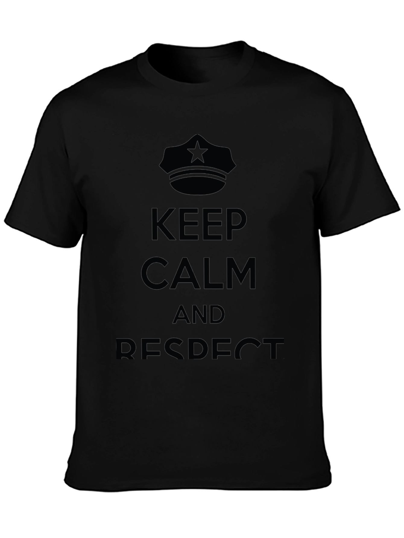 Keep Calm and Respect Graphic T-Shirt
