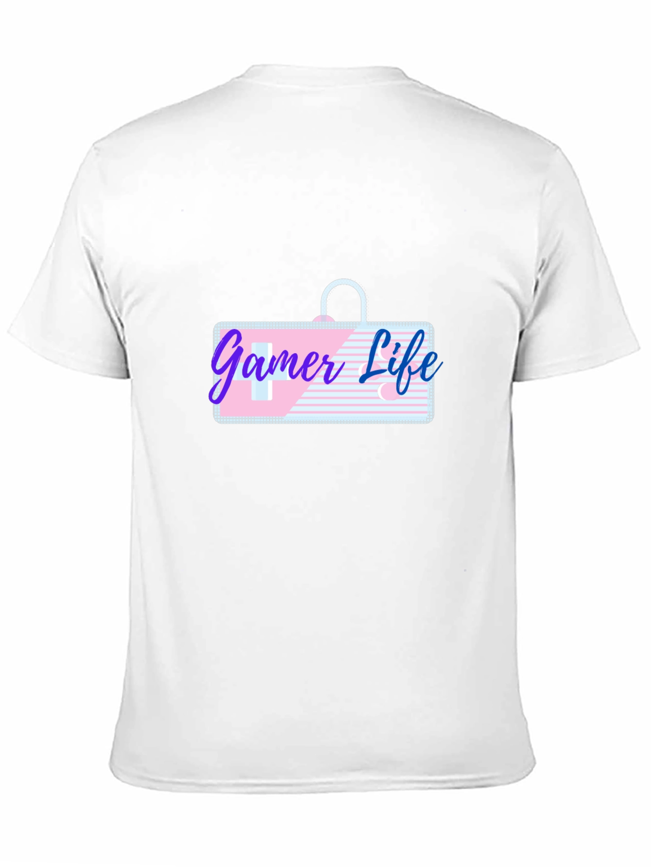 Gamer Life Graphic Tee - Black Casual T-Shirt