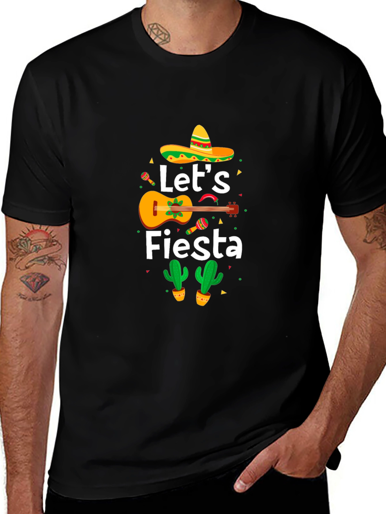 Lets Fiesta T-Shirt - Cinco De Mayo Party Tee
