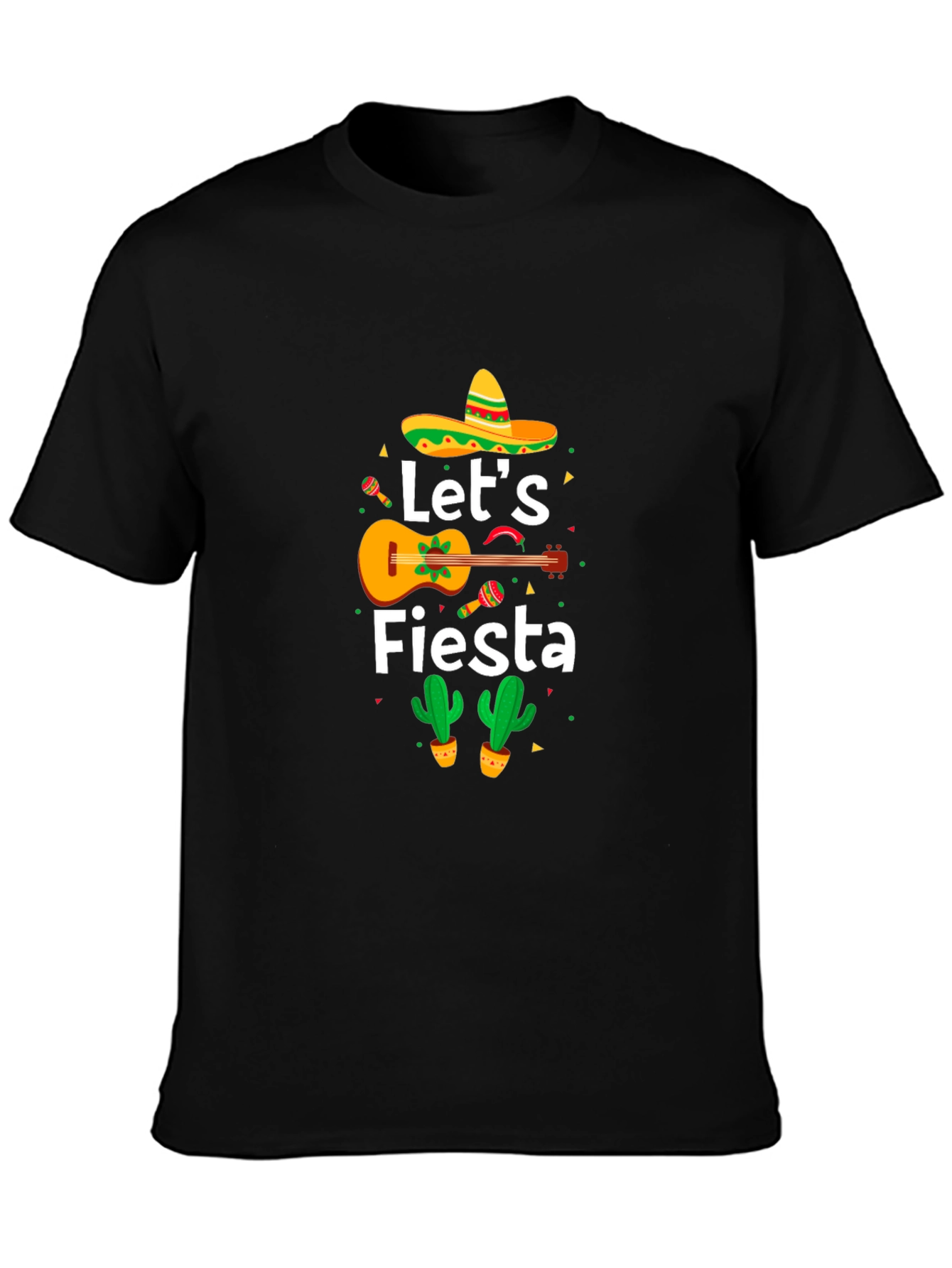 Lets Fiesta T-Shirt - Cinco De Mayo Party Tee